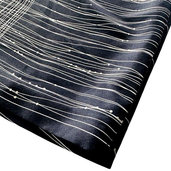 David Meister Silk Strapless Straight Pencil Dress Size 4 Black Gold Hashstick - Picture 4 of 9